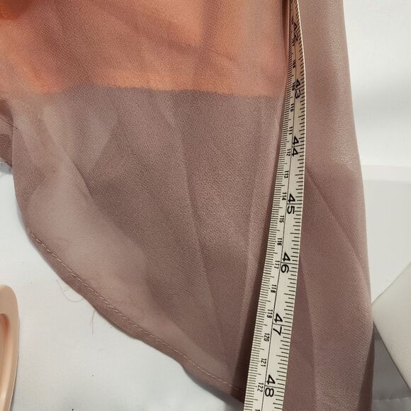 Women's Chiffon Halter Summer Irregular Boho Evening Party Maxi Dress Medium - Picture 7 of 9